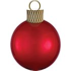 Julgranskula Folieballong Röd