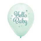 Hello Baby Latexballonger Grön