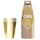 Original Cup Pappmuggar Guld