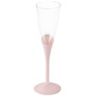 Flöjt Snett Champagneglas Ljusrosa