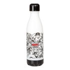 Marvel® Vattenflaska Svart/Vit
