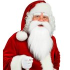 Jultomteskägg Med Mustasch & Ögonbryn