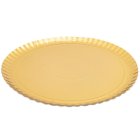 Runt Serveringsfat Guld