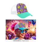 Psykedelisk Smiley-keps