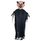 Hängande Stor Horror Clown Med Ljus