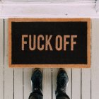 Fuck Off Dörrmatta