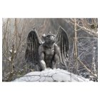 Gargoyle Skulptur Sten