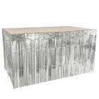 Bordskjol Metallisk Silver