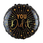 You Did It Golden Celebrations Folieballong