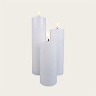 Fiberoptiska LED Blockljus Vit