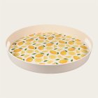 Citroner Serveringsbricka Vit