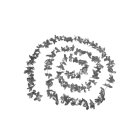 Blomstergirlang Silver