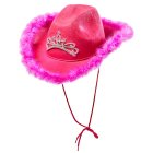 Rosa Cowgirl Hatt