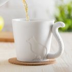 Kattsvans Mugg Vit