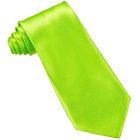 Satinslips Neongrön