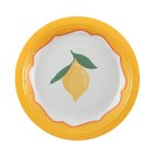 Citron Pappers­tallrikar Gul