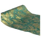 Jul Bordslöpare Velour Grön/Guld