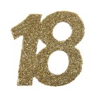 18 År Bordsdekoration Guld
