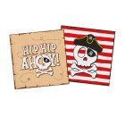 Pirat Hip Hip Ahoy Servetter