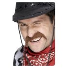 Cowboymustasch Brun