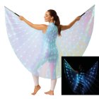 Iriserande LED Vingkappa