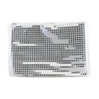 Paljettduk Silver