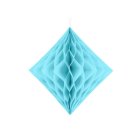 Diamant Honeycomb Ljusblå