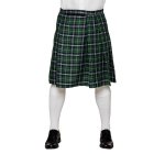Skotsk Tartan Kilt Grön