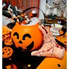 Halloweenpumpa Godishink Med Ljud & Ljus