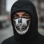 Dödskalle Neopren Mask