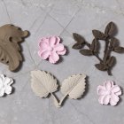 Silikonform DIY Blommor & Blad