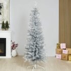 Konstgjord BLING Julgran Silver 180 x 68 cm