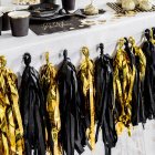 Tofsgirlang Svart/Guld