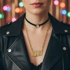 Kinky Halsband Guld