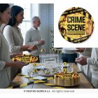 Crime Scene Papptallrikar