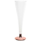 Flöjt Tunna Champagneglas Roséguld