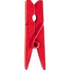 Klädnypor 3,5 cm Röd