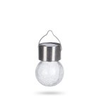 Hängande Solcellsdriven Lampa Krackelerat Glas