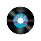 Ölunderlägg Rock & Roll LP