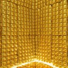 Folieballong Backdrop Guld