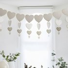 Hjärtgirlang Beige