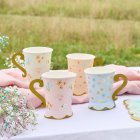 Floral Tea Party Pappersmuggar