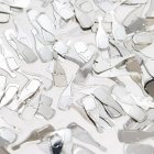 Champangeflaska Konfetti Silver