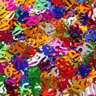 50 År Konfetti Multifärgad