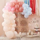 Ballongbåge DIY Ljus Pastell