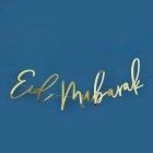 Eid Mubarak Girlang Guld