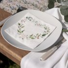 Hjärtblommiga Servetter