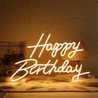 Happy Birthday Neonskylt
