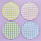 Gingham Pastell Tallrikar