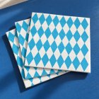 Oktoberfest Servetter Rutiga